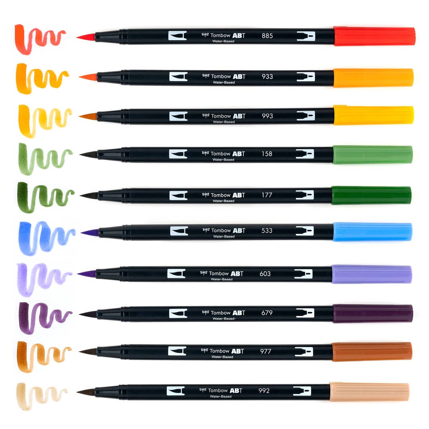 Secondary Dual Brush Pen | 10pc Set
