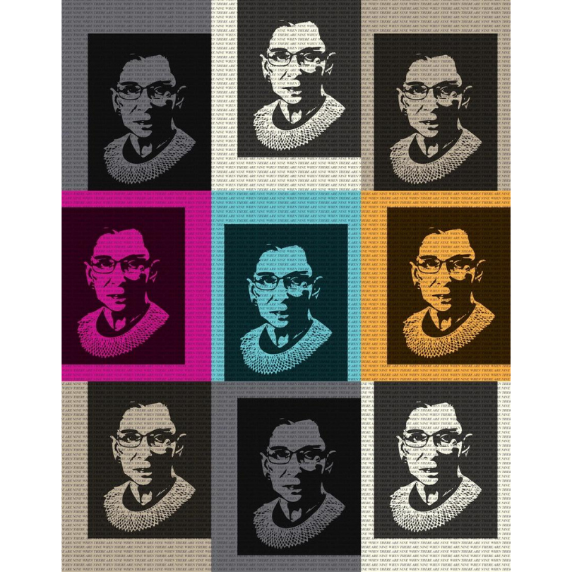 RBG When There Are Nine | Print