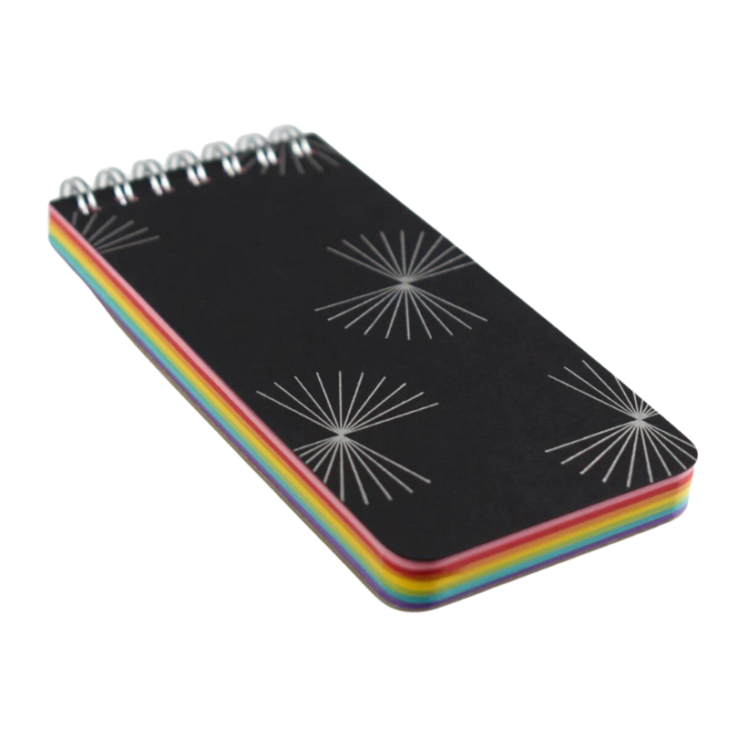 Black Bursts | Pocket Notebook