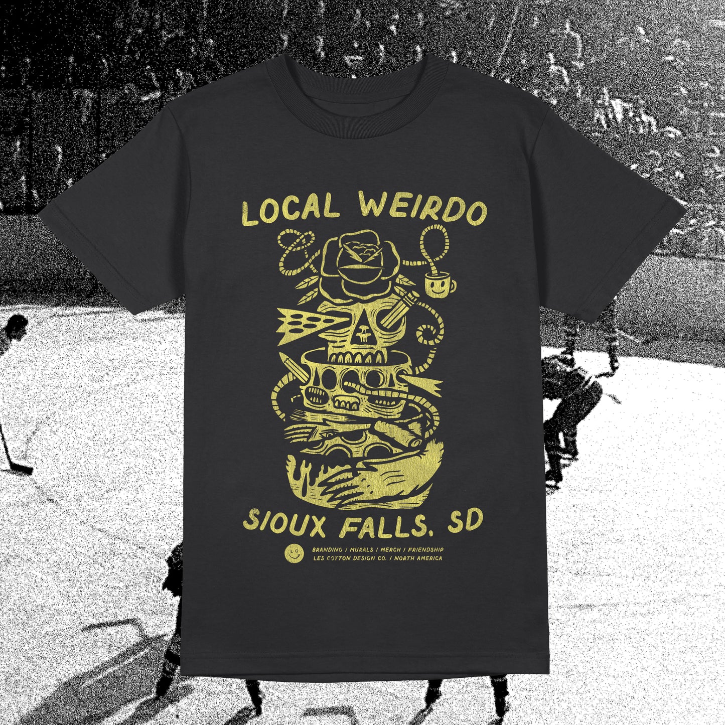 LCD001 — Local Weirdo Classic Tee