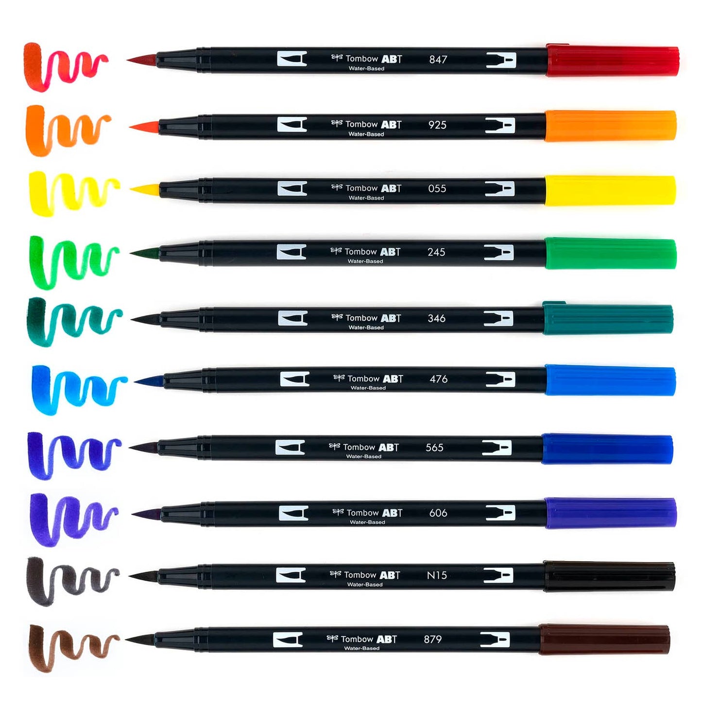 Primary Dual Brush Pen | 10pc Set