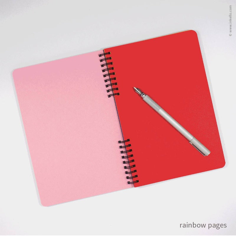 Big Burst in Chartreuse | Blank Multi-Color Notebook