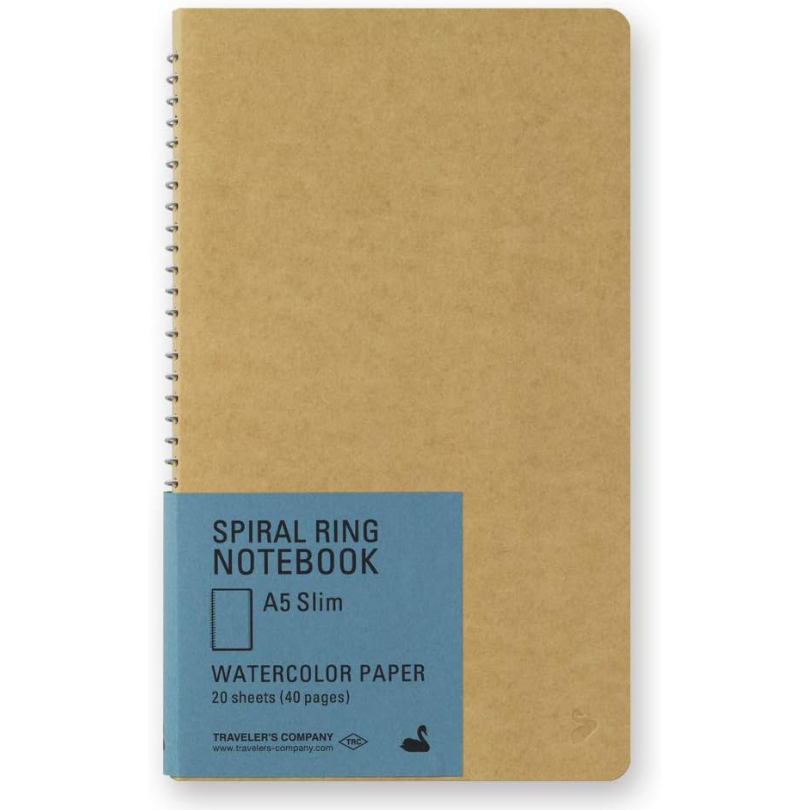 A5 Layflat Spiral Bound Watercolor Journal