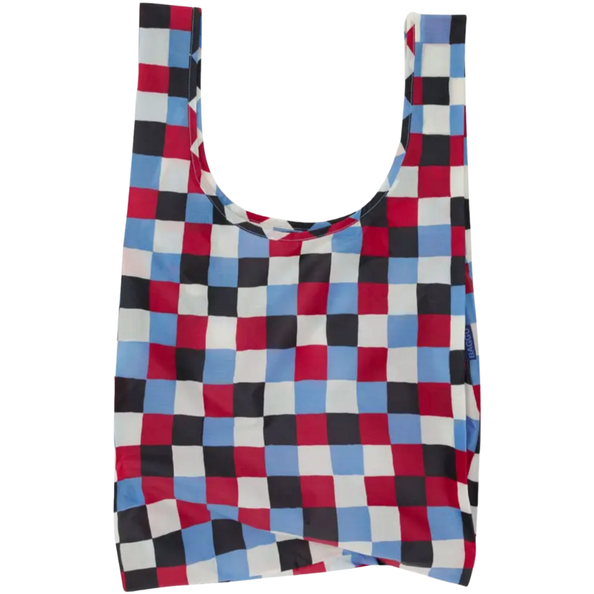 "The Standard" Reusable Tote - Painted Check