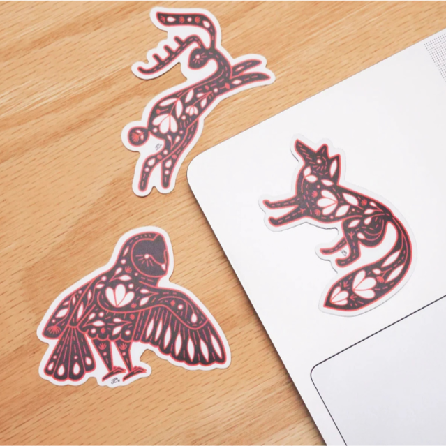 Folk Art Sticker Pack