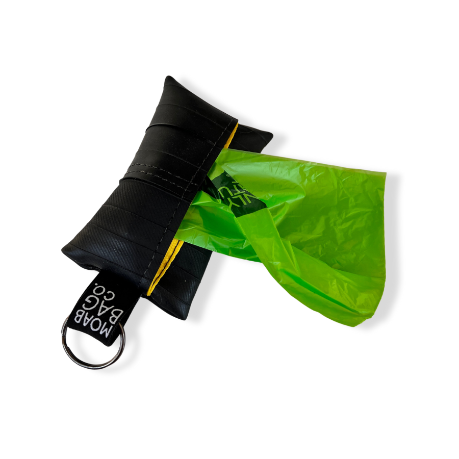 Yellow | Dog Waste Bag Holder