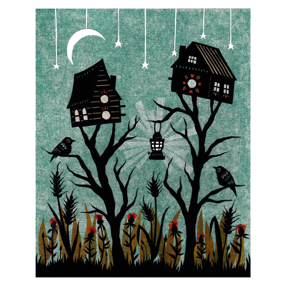 Eventide Is Softly Casting | Art Print