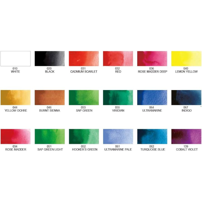 Gansai Tambi 18 Pan Watercolor Set
