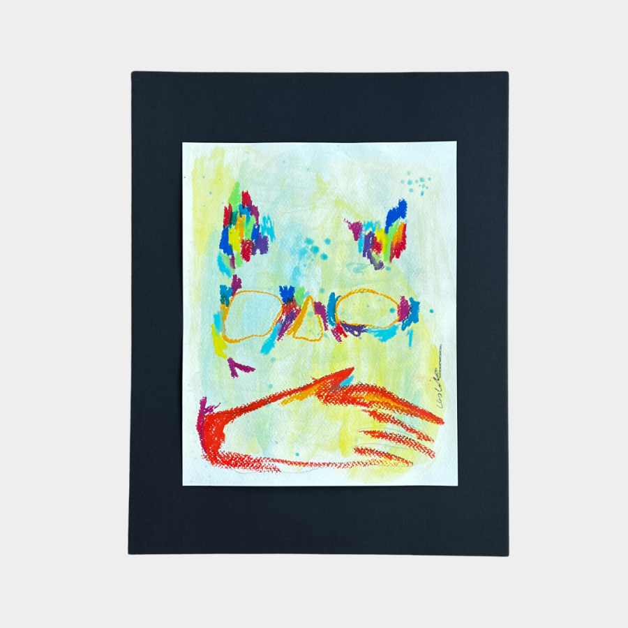 Ghost Fear | Mixed Media on Paper
