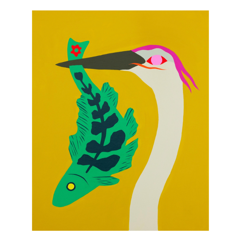 Heron | Art Print