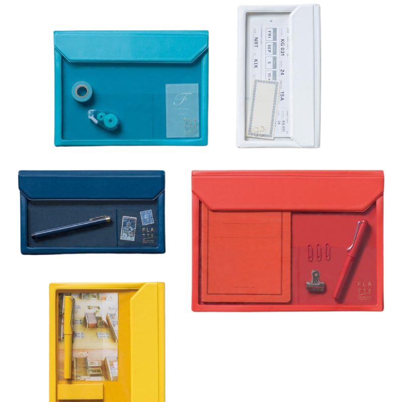 Flatty Pencil Case - Navy