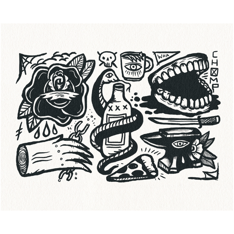 Tatted Memories | Art Print