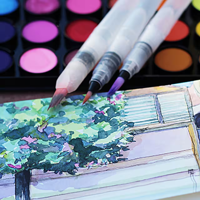 Ninja 3-Piece Waterbrush Set