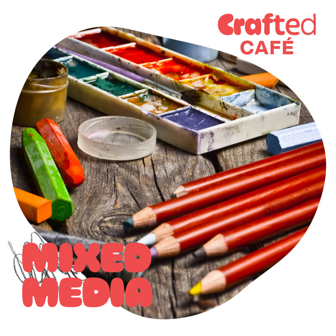 CraftEd Café - Mixed Media Table @ Fernson Brewing Co.