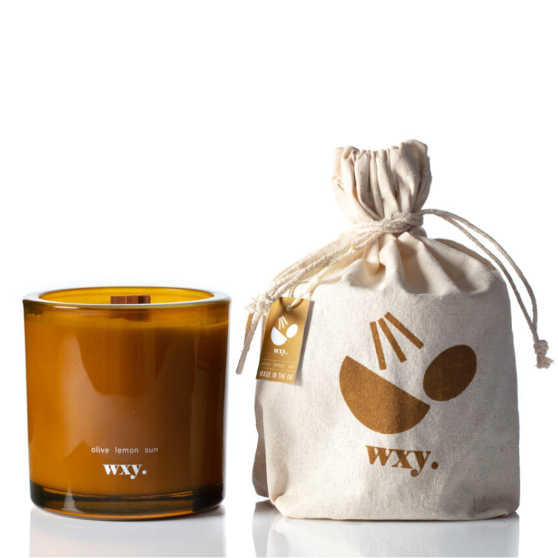 Roam Scented Candle - Olive + Lemon + Sun