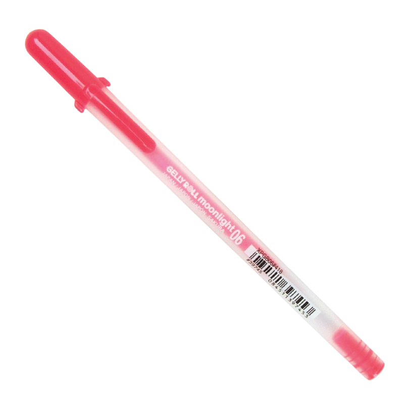 Gelly Roll Moonlight Pen - Fluorescent Vermilion