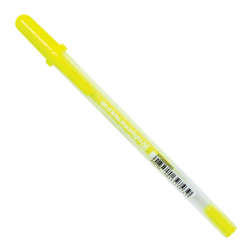 Gelly Roll Moonlight Pen - Fluorescent Yellow