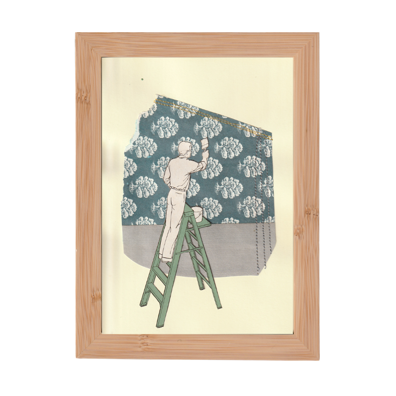 Paper Hanging | Original Collage