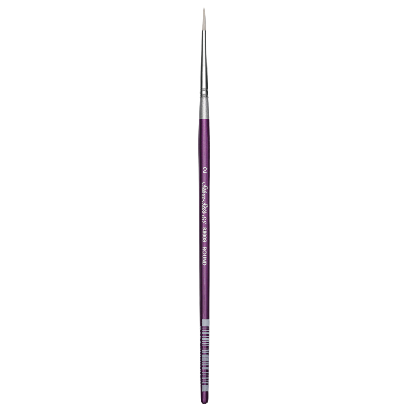 Silver Silk 88 - Round 2 - Wet Media Brush