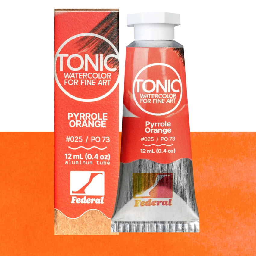 Tonic Watercolor - #025 Pyrrole Orange