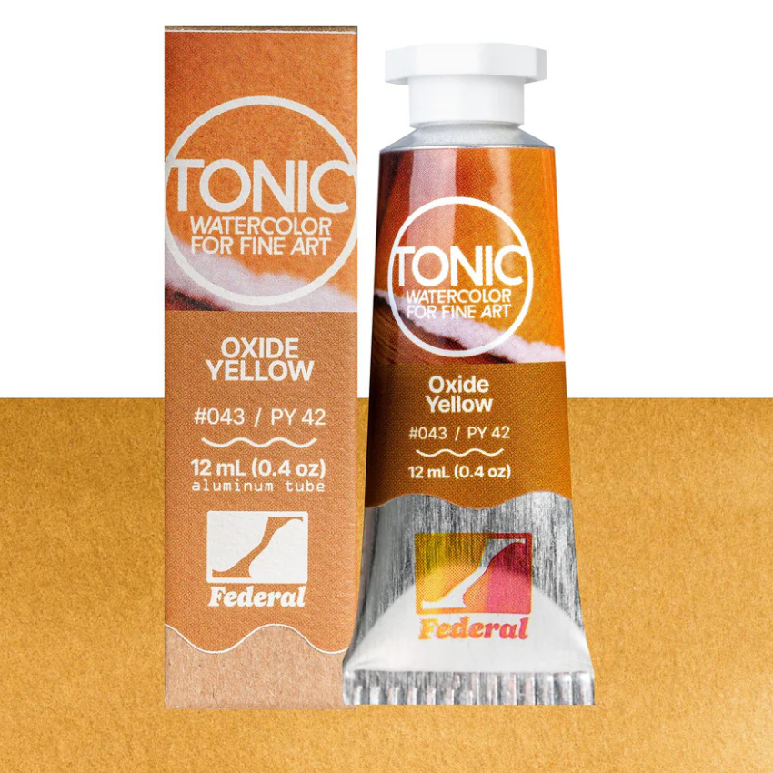 Tonic Watercolor – #043 Oxide Yellow