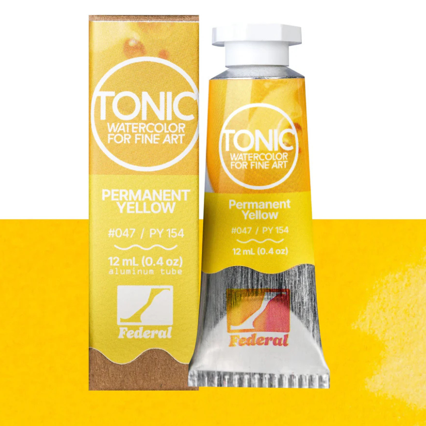 Tonic Watercolor – #047 Permanent Yellow