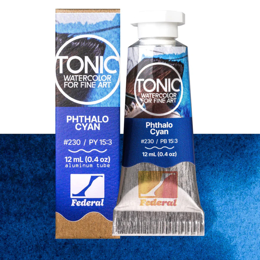 Tonic Watercolor – #230 Phthalo Cyan