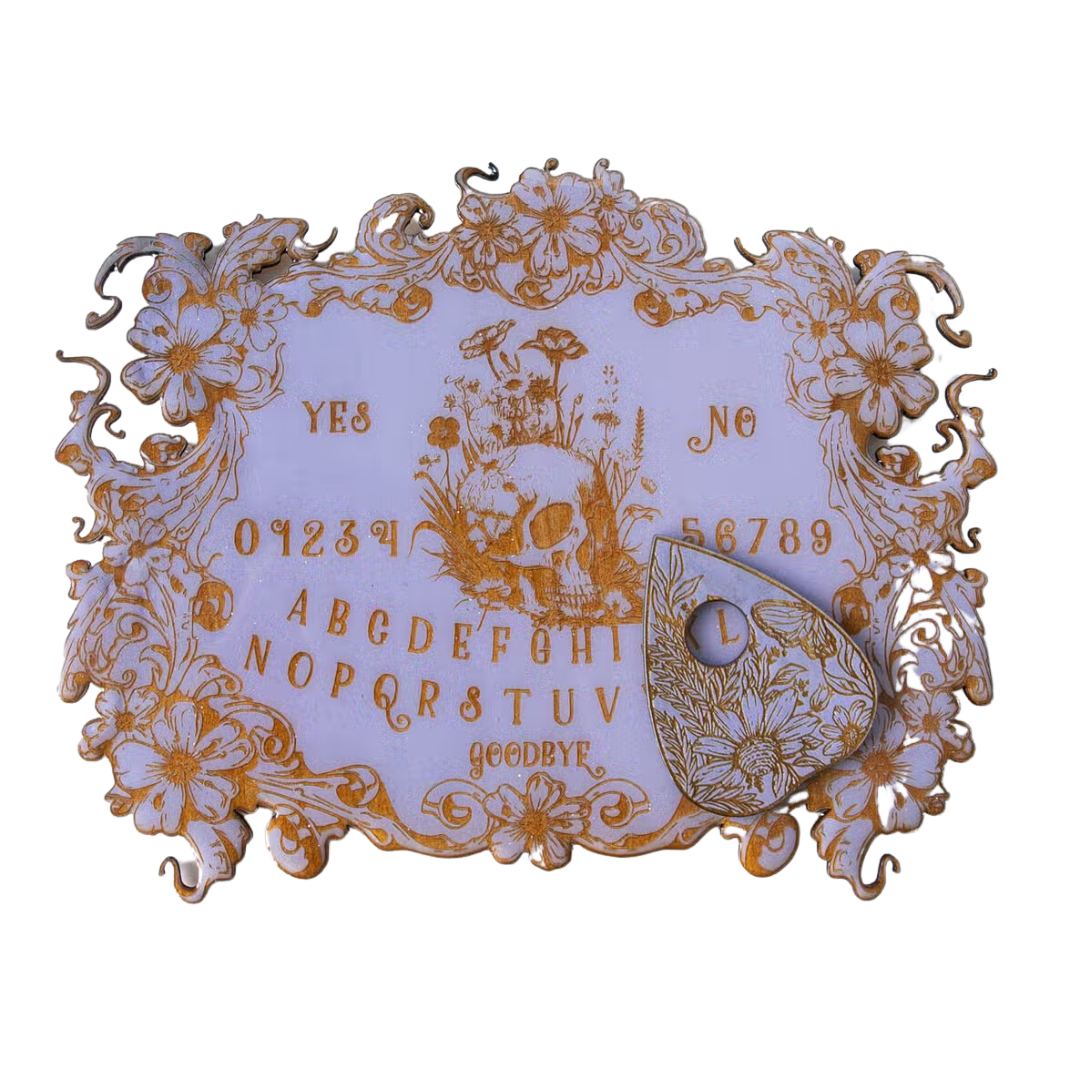 Heraldic Flower Spirit Board | Lilac
