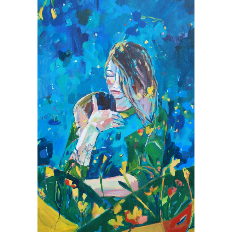 Sit Down Mommy | Art Print