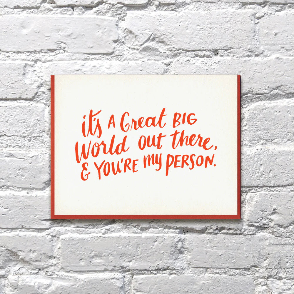 Big World | Card