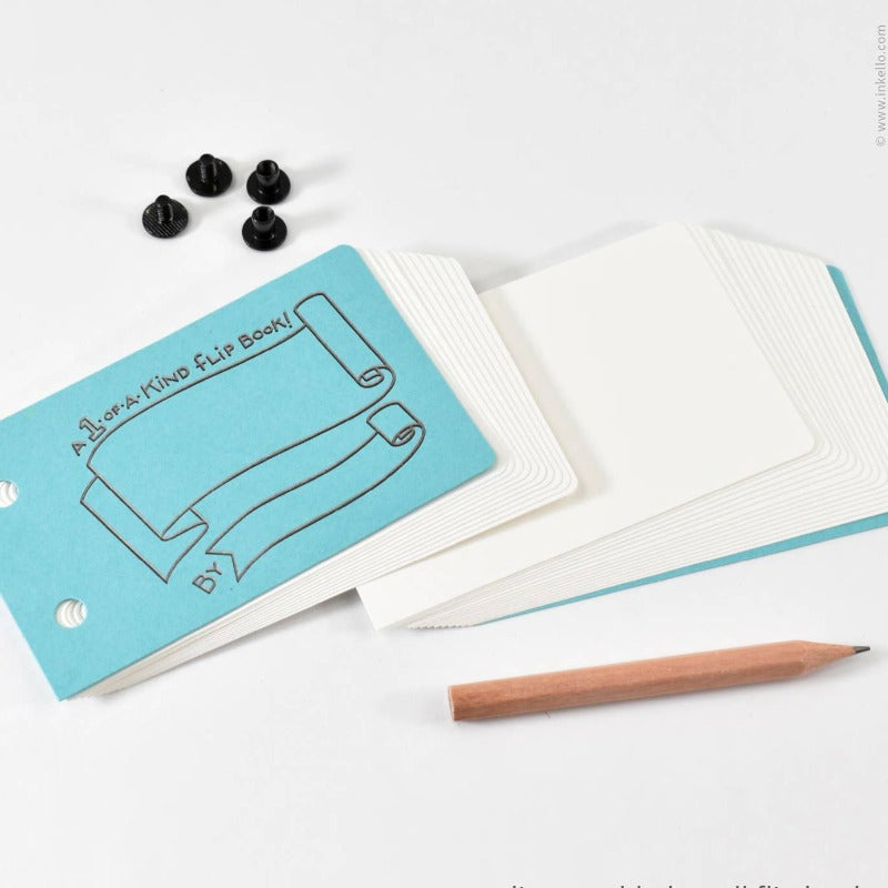 Blue Raspberry DIY Flip Book