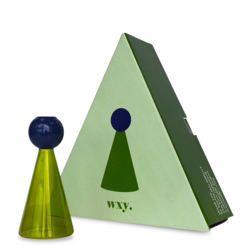 Disco Funky Glass Diffuser - Basil + Sweet Lime