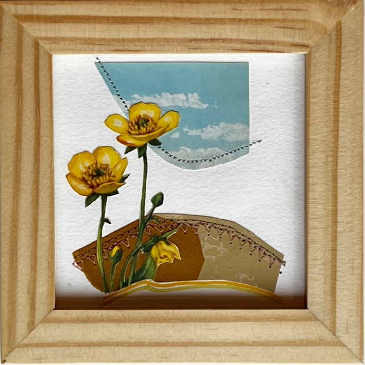 Buttercup | Original Collage