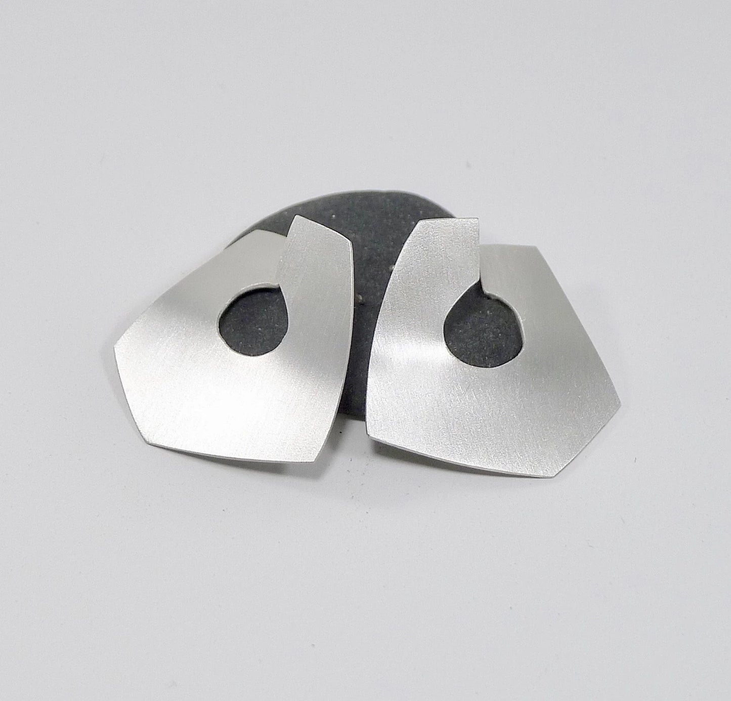 Pentagonal Twist Earrings