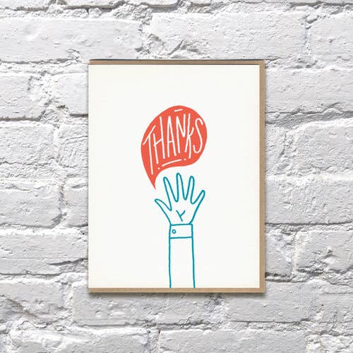 The Talking Hands | Card