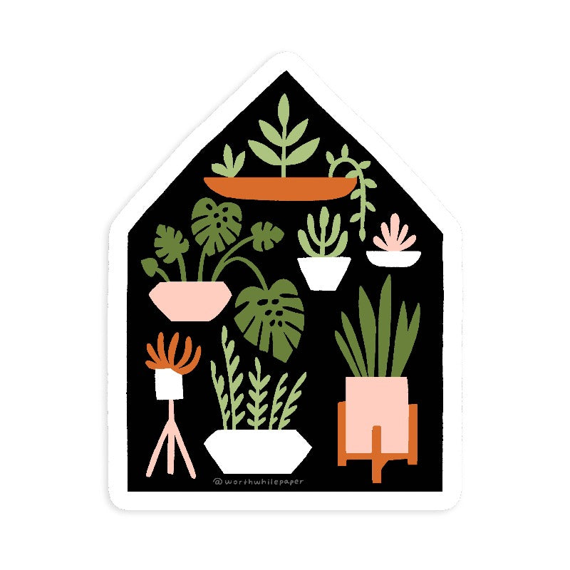 Houseplants | Vinyl Sticker