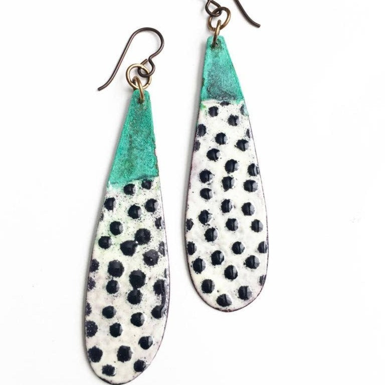 Polka-Dot Teardrop | Earrings