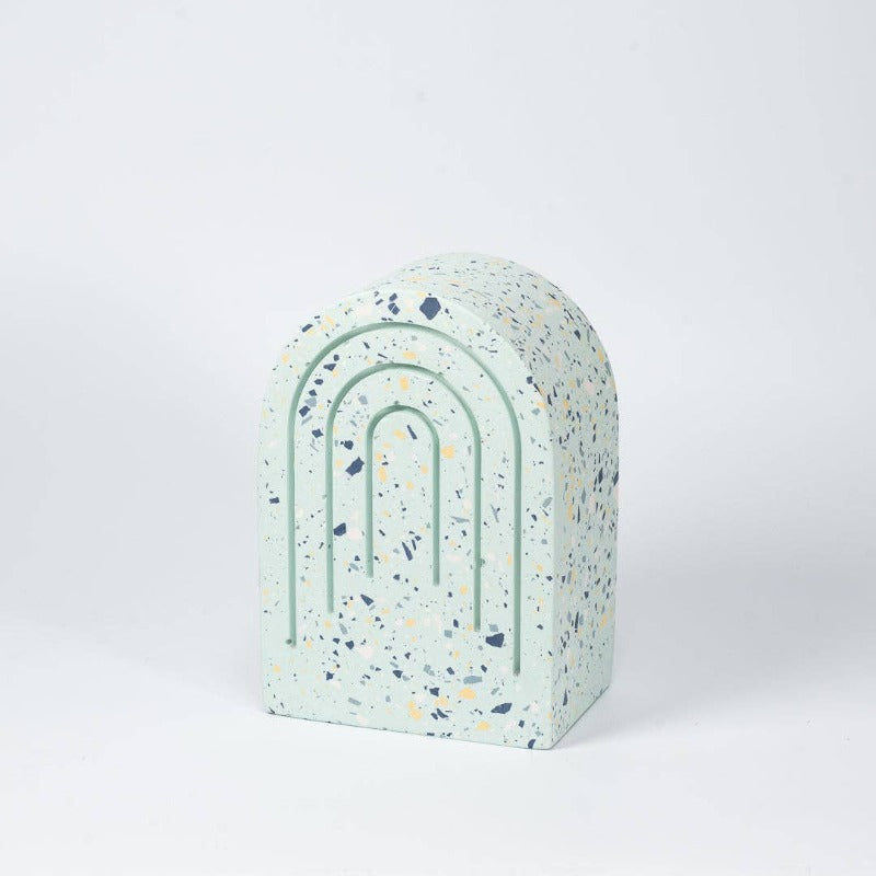 Mint Green Terrazzo | Bookend