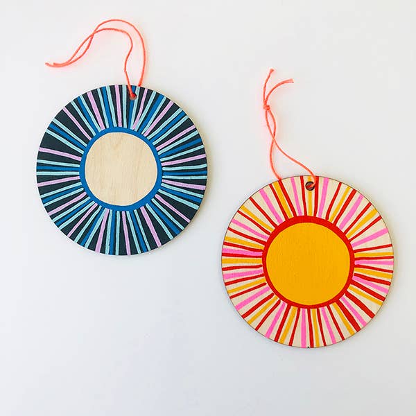 Sun and Moon Tree Ornament