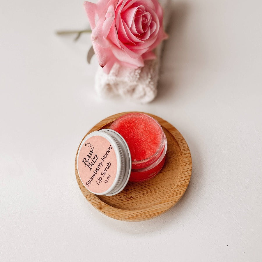 Strawberry & Honey | Lip Scrub