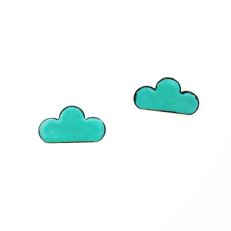 Clouds | Post Earrings