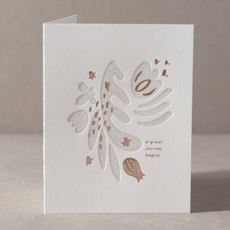 A Great Journey Begins | Card
