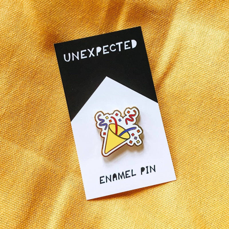 Confetti Popper | Enamel Pin