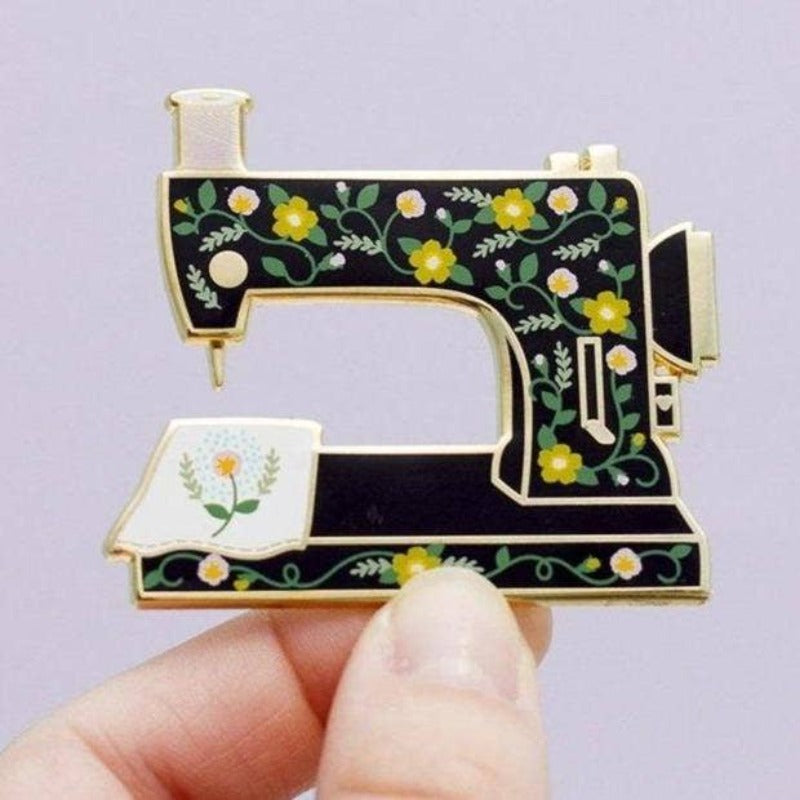 Interactive Sewing Machine | Enamel Pin