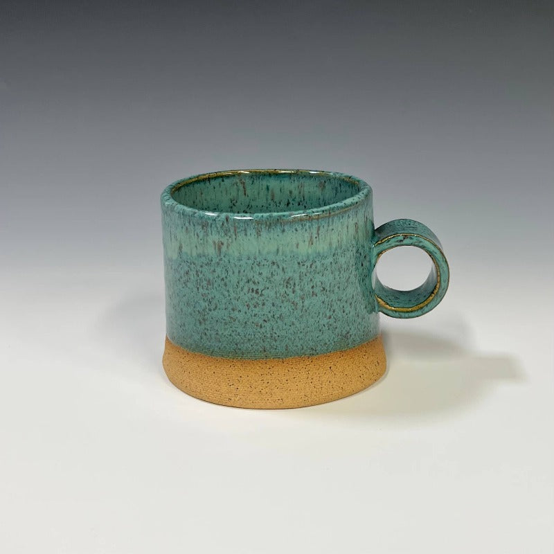 Ceramic Coffee Cup | Jade Blue