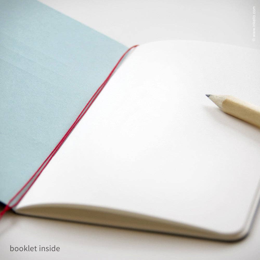 Silver Stars Pocket Notebook | Four Available Colors