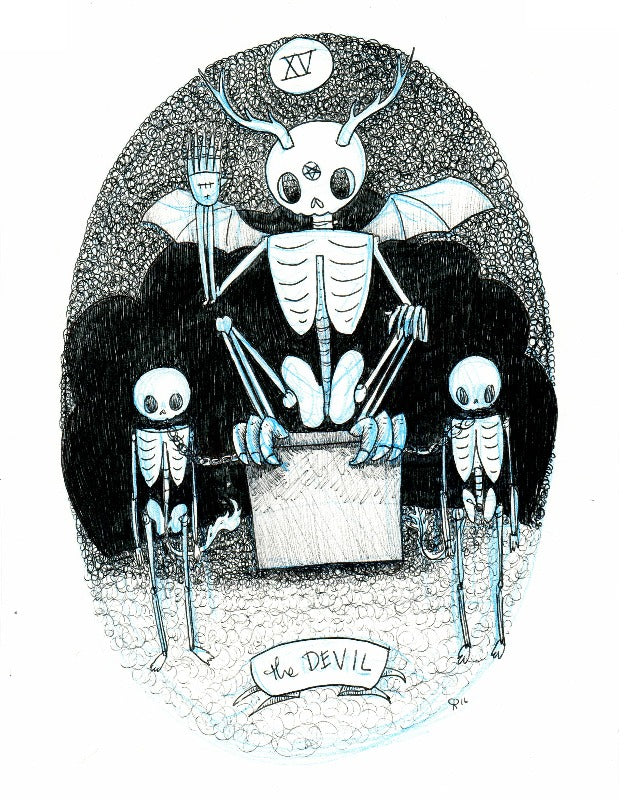 The Devil Tarot | Art Print