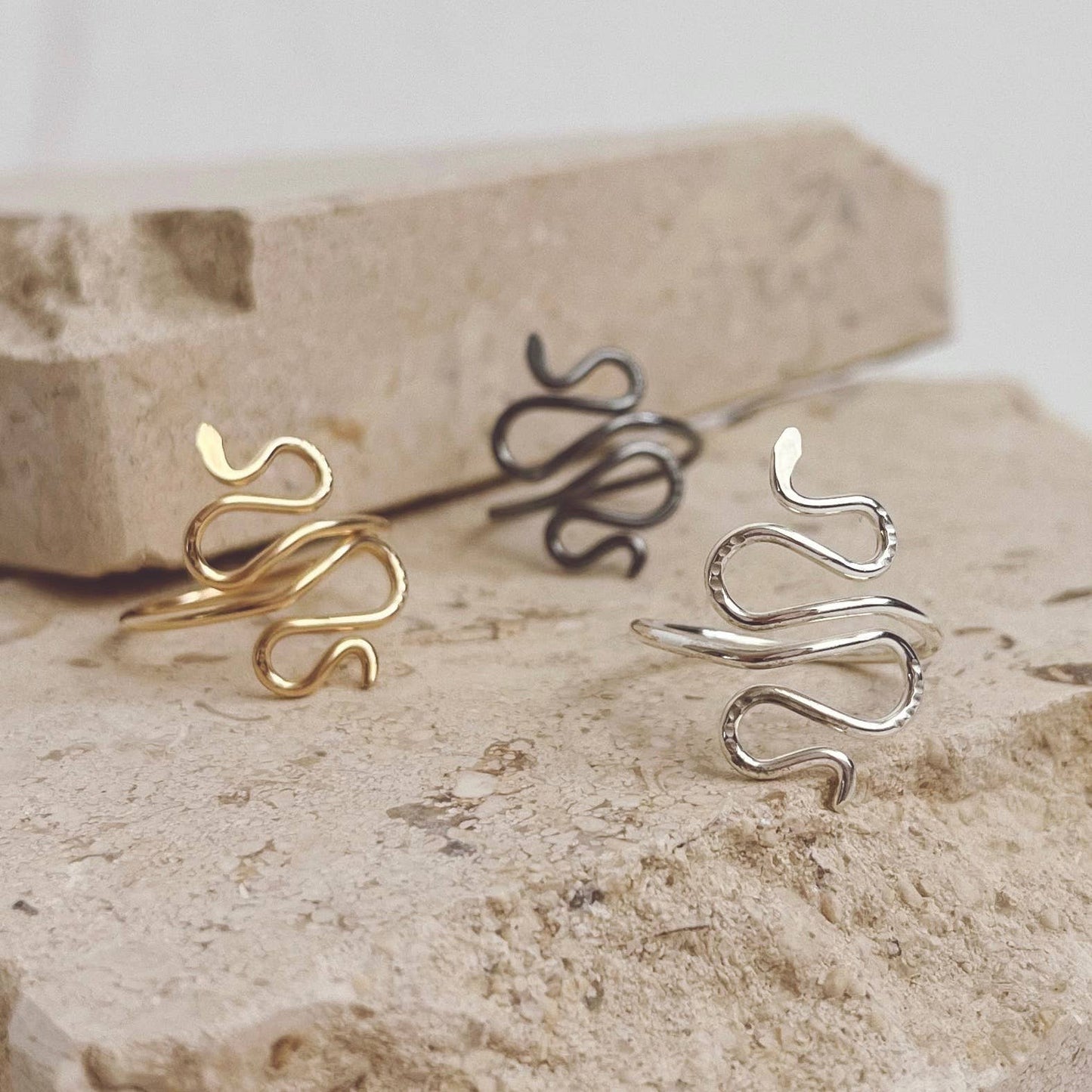Serpent | Medium Adjustable Ring