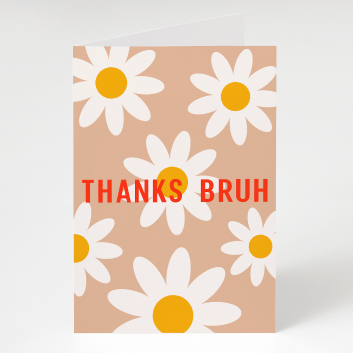 Thanks Bruh | Card