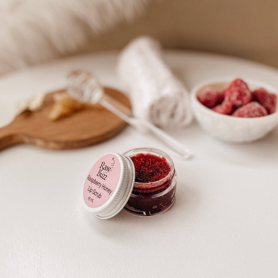 Raspberry & Honey | Lip Scrub
